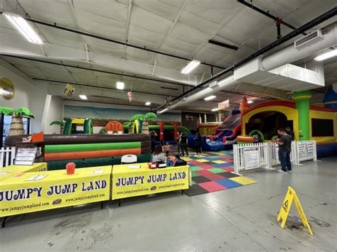 Jumpy jump land - Jumpy Jump Land. Indoor Play Areas Jumping/Trampoline Parks. Wichita, KS, United States. 316-733-7900 316-733-7900. https://www.jumpyjumpland.com. We set out to create the childhood bounce-house party palace of your dreams. With four locations ...